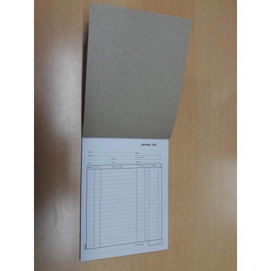 Order Receipt 2/50 Autocopied