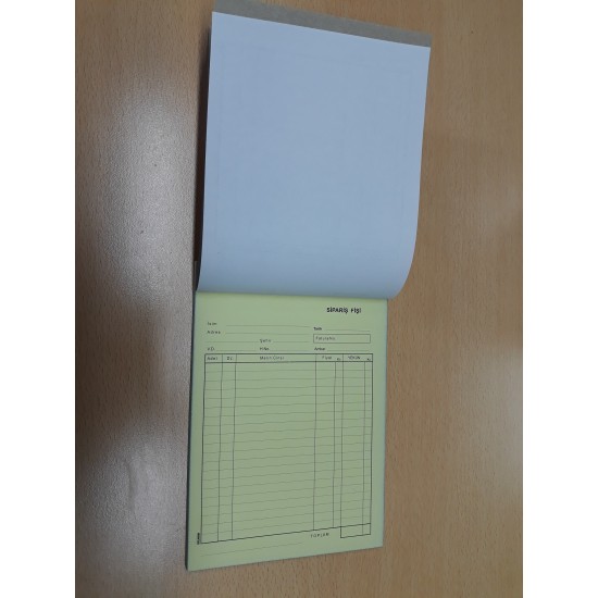 Order Receipt 2/50 Autocopied