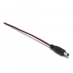 Erkek Adaptör Fiş Kablolu 30cm - 2.1mm 19 Adet Erkek Adaptör Fiş Kablolu 30cm - 2.1mm 19 Adet