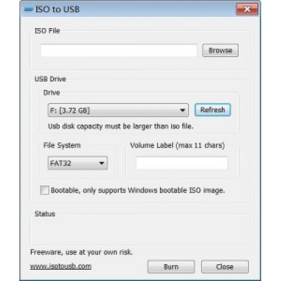ISO to USB