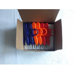 YARN SCISSORS WITH PLASTIC HANDLE 12 PIECES - GOLDEN EAGLE