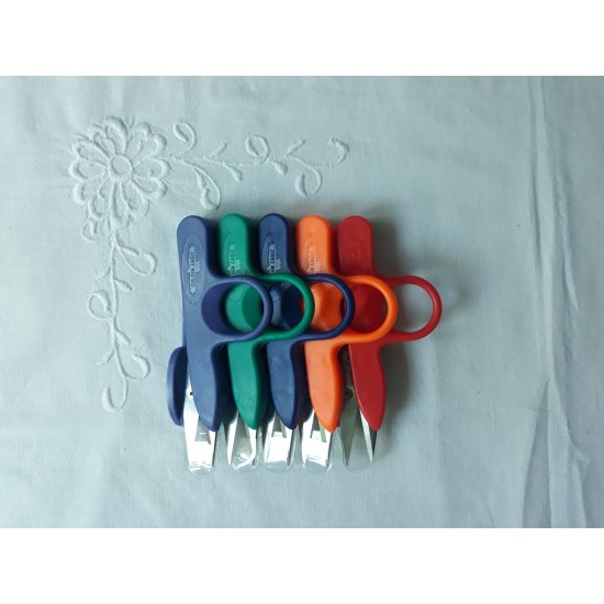 YARN SCISSORS WITH PLASTIC HANDLE 12 PIECES - GOLDEN EAGLE