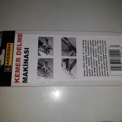 Kemer Delme Makinası Kemer Delme Makinası