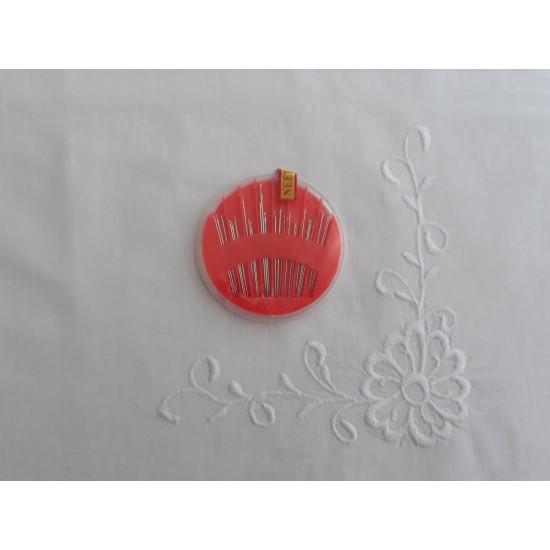 HAND NEEDLE SET ROUND BOX 25 PIECES NEEDLES