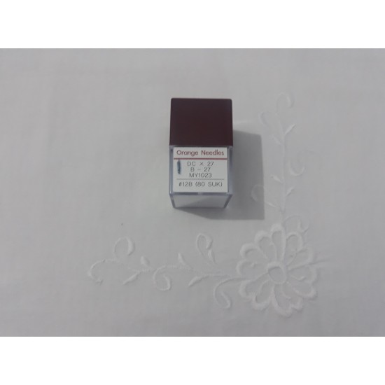 DC OVERLOCK MACHINE NEEDLE - ORANGE
