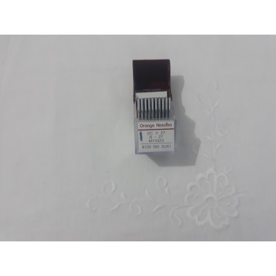 DC OVERLOCK MACHINE NEEDLE - ORANGE