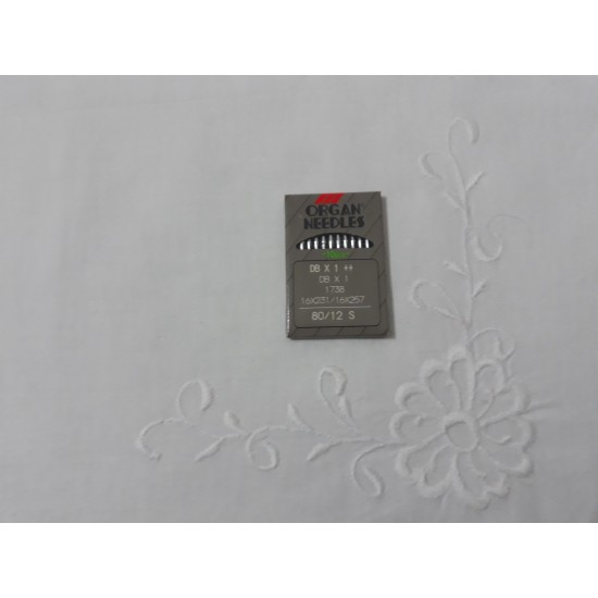 DB Fine Bottom Straight Machine Needle - Organ