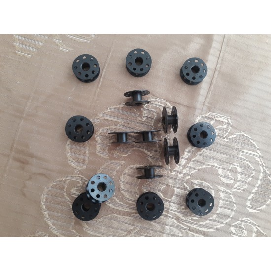 FLAT MACHINE BOBBIN BLACK IRON