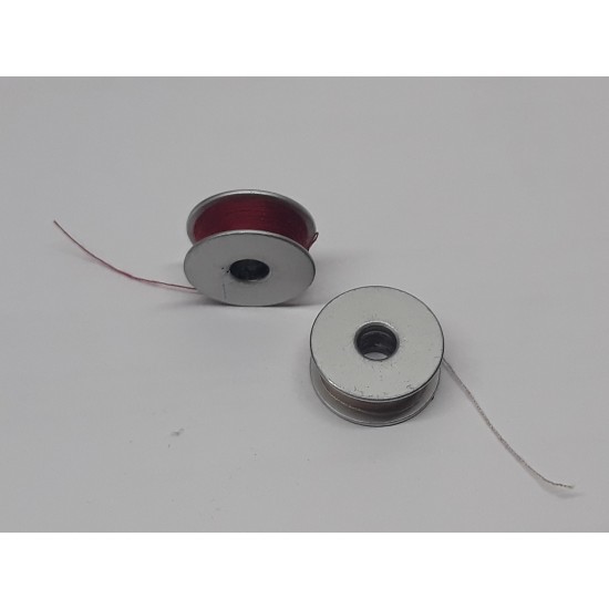 BOBBIN METALLIC ALUMINUM - FLAT MACHINE.