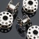 FLAT MACHINE BOBBIN BLACK IRON