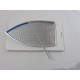 IRONING BASE WITH TEFLON ALUMINUM FRAME - ST/B 200 - SILTER